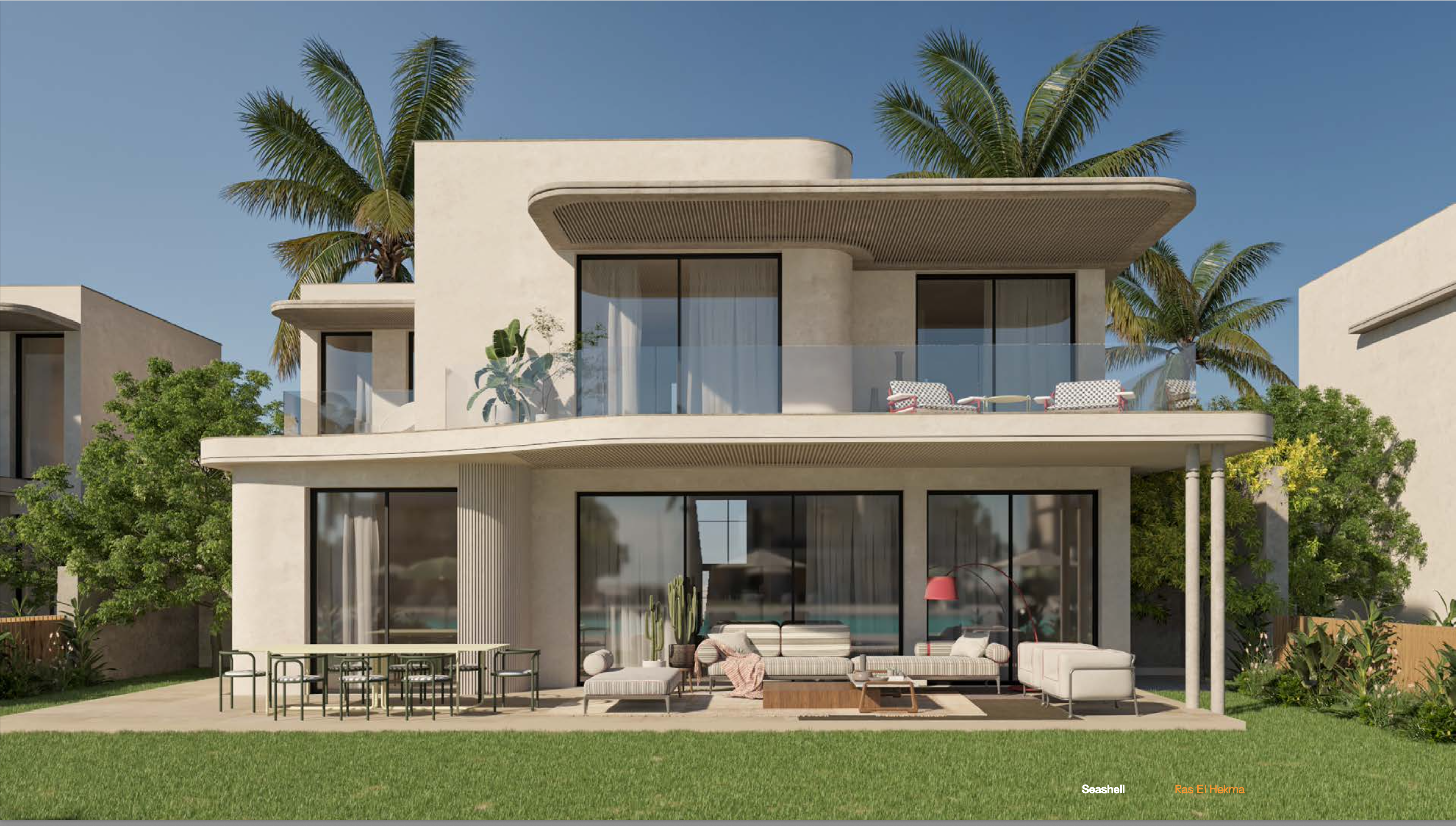 Villa patio